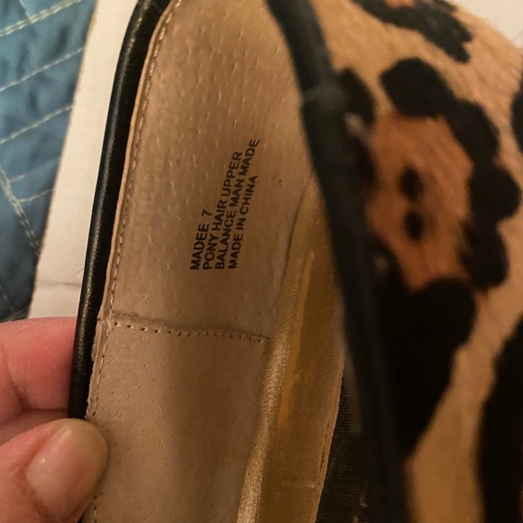 Steven by Steve Madden SMILE Leopard Print Loafer - Picture 3 of 4